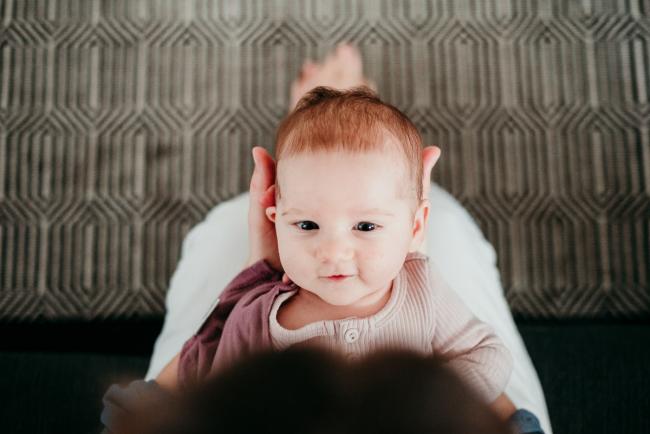 20180610-20180610-DSC_7783 new baby smiling during lifestyle newborn photography Perth session