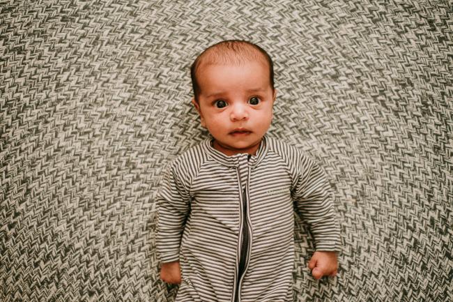 20180706-20180706-DSC_6795 New baby on a rug during lifestyle newborn photography Perth session
