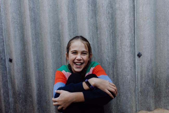 20190421-DSC_2231 Girl laughing with Perth family photographer