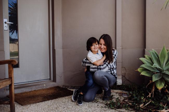 Perth-Family-Photographer-9-of-13 Mother and son with Perth family photographer