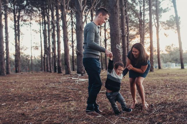 Perth-Maternity-Photographer-The-Pines-33-of-48 Family of three with Perth maternity photographer at The Pines