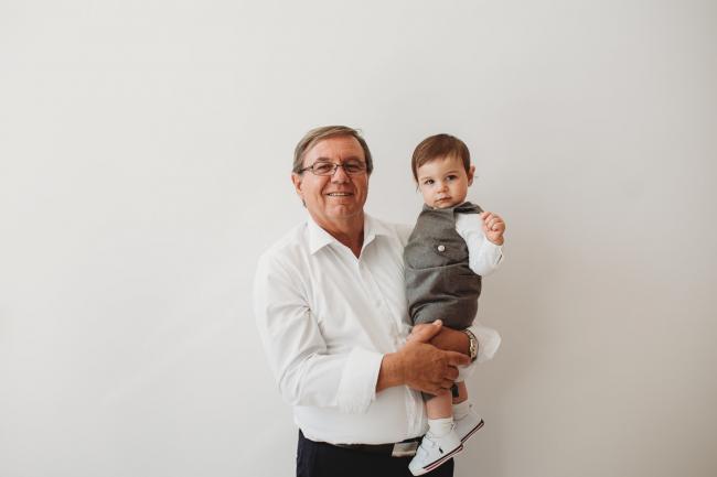 Grandfather and grandson with Perth Events Photographer