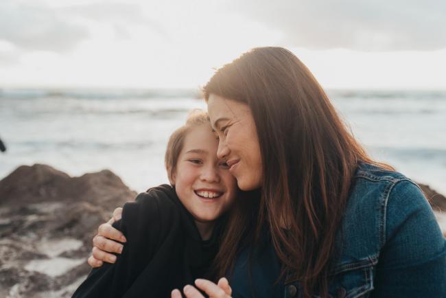 Family-Photographer-Perth-Burns-Beach-37-of-57 Mother and son at Burns Beach with Perth Family Photographer