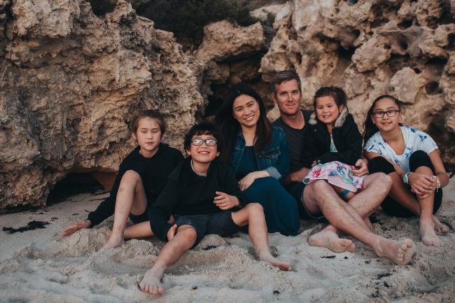 Family-Photographer-Perth-Burns-Beach-46-of-57 Family of 6 at Burns Beach with Perth Family Photographer