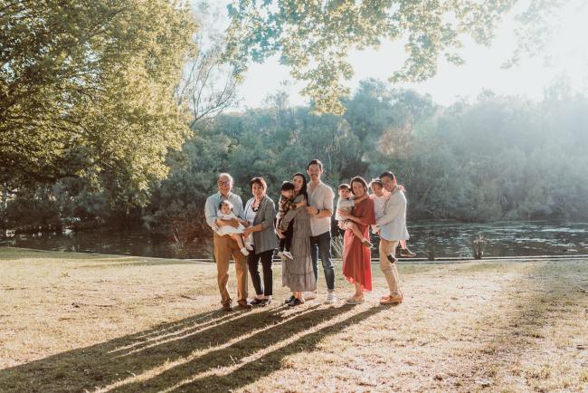 Family-Photographer-Perth-Hyde-Park-2-of-54 Extended family during Perth extended family session at Hyde Park with Perth family photographer