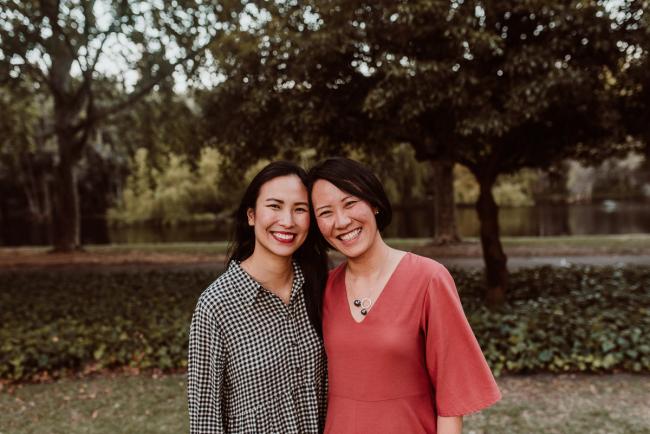 Family-Photographer-Perth-Hyde-Park-51-of-54 Grown up sisters during Perth extended family session at Hyde Park with Perth family photographer