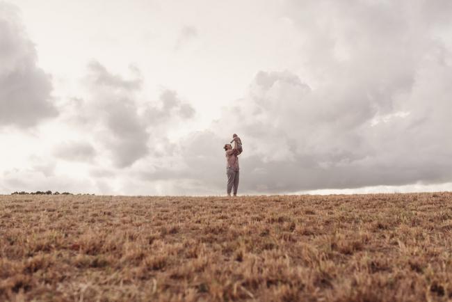 Grandmother lifting baby with Perth Family Photographer Alana Prosper Photography at Perry's Paddock